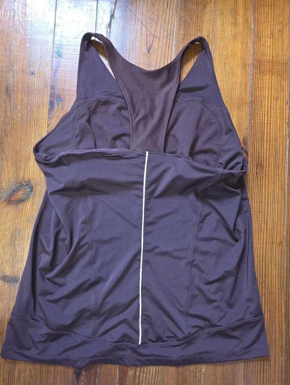 Nike Maroon Tank Top - Picture 3 of 5